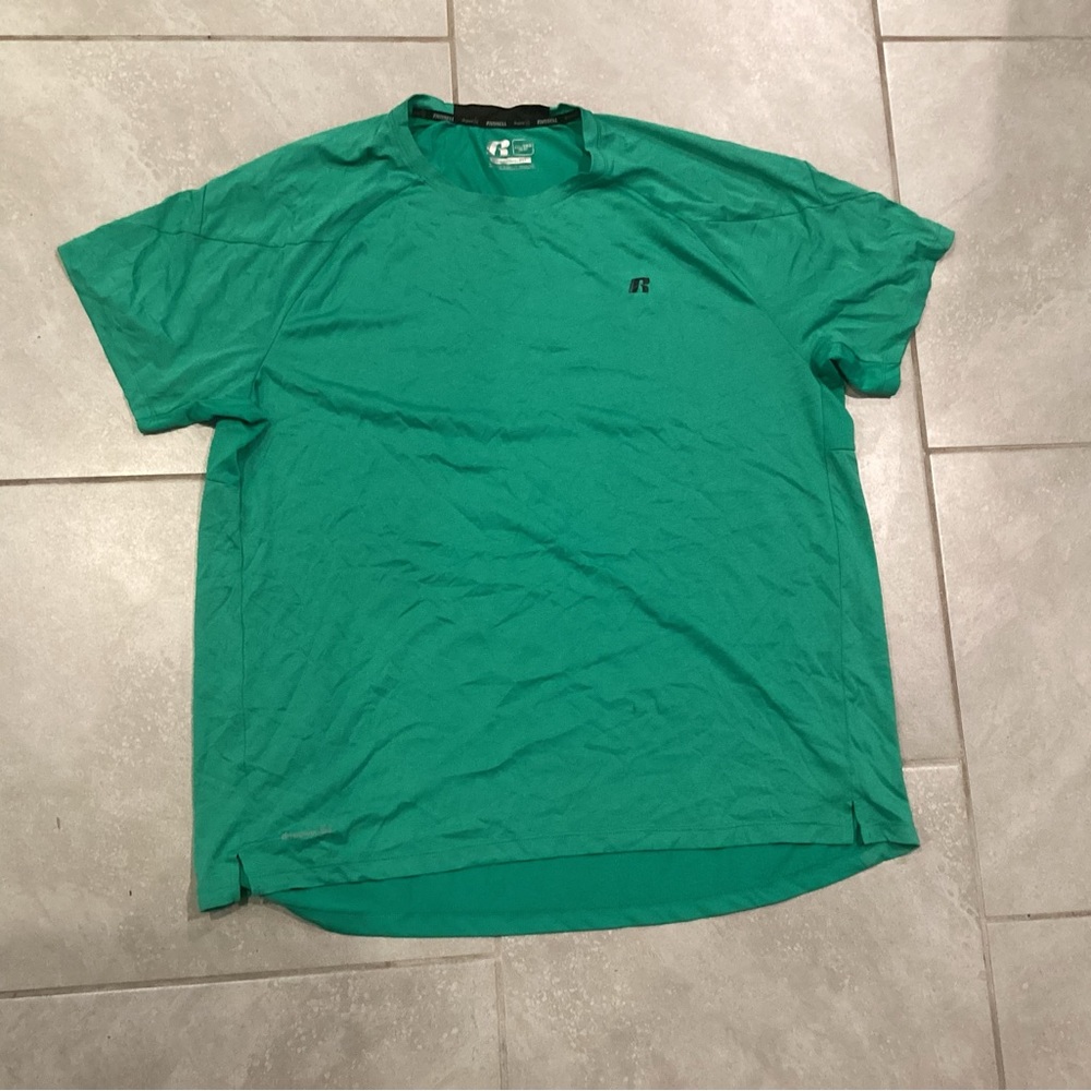 Russell Athletic Green Short Sleeve Tee
